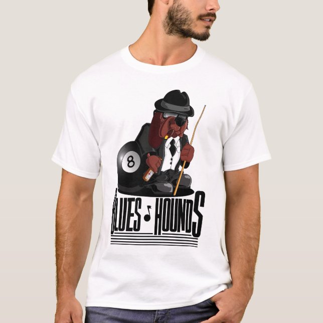T-shirts Bebê de Blueshounds (Frente)