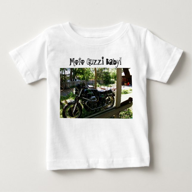T-shirts Bebê de Moto Guzzi! (Frente)