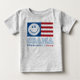 T-shirts Bebê de Obama