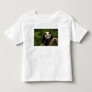 T-shirts bebê de panda gigante