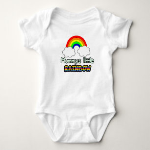 T-shirts Bebê do arco-íris