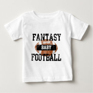 T-shirts Bebê do futebol da fantasia