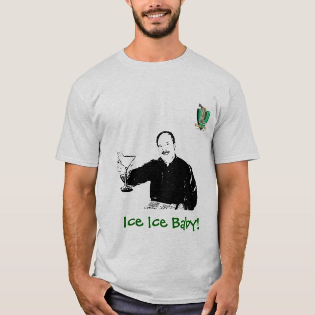 T-shirts Bebê do gelo do gelo! (Frente)