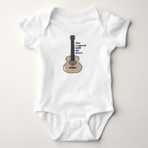 T-shirts Bebê do guitarrista