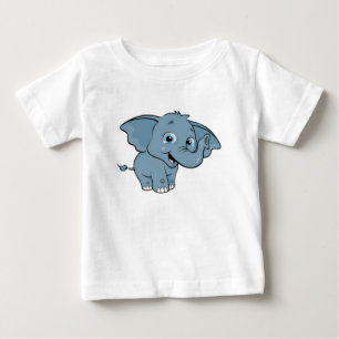 T-shirts Bebê Elefante Fofo
