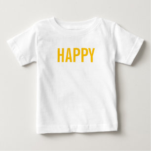 T-shirts Bebê feliz