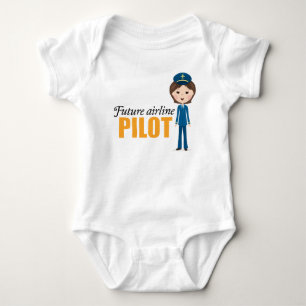 T-shirts Bebê fêmea futuro da menina dos desenhos animado