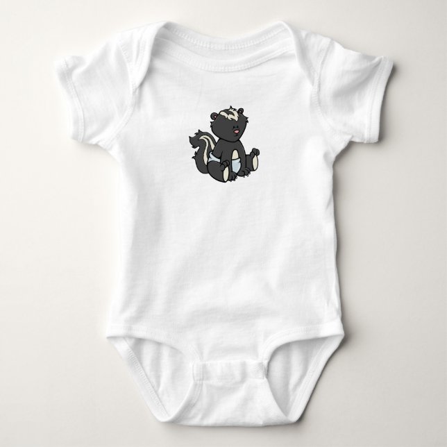 T-shirts Bebê Gambá Personalizável (Frente)