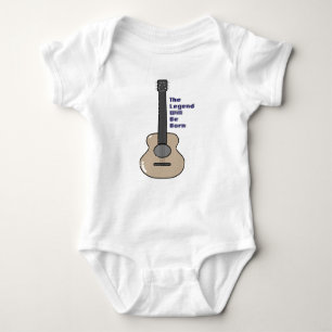 T-shirts Bebê guitarrista