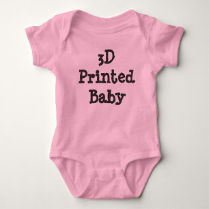 T-shirts bebê impresso 3D