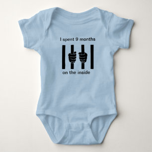 T-shirts Bebê infantil da cadeia