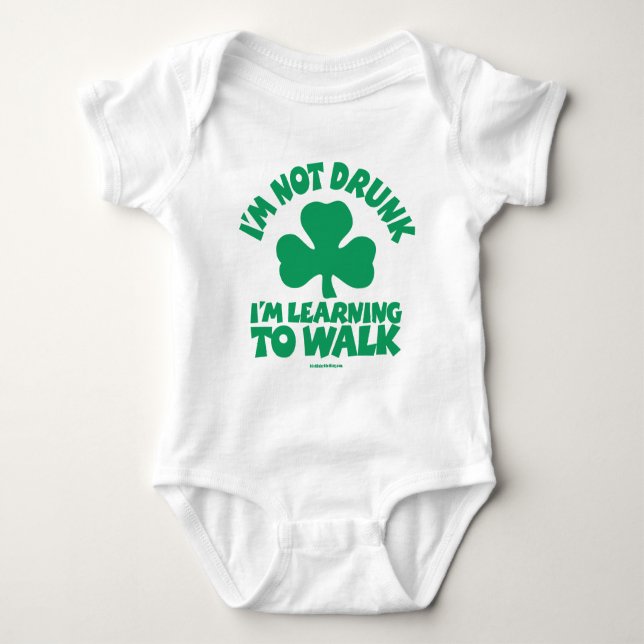 T-shirts Bebê irlandês - eu não estou bêbedo… (Frente)
