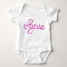T-shirts Bebê Jersey Bodyfit Alyssa