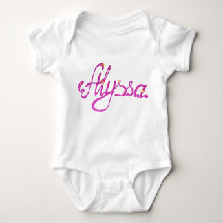 T-shirts Bebê Jersey Bodyfit Alyssa