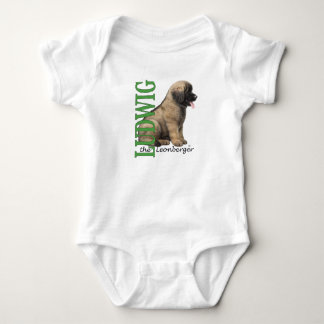 T-shirts Bebê Ludwig o Bodysuit do filhote de cachorro de
