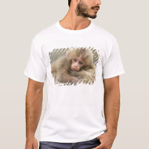 T-shirts Bebê Macaco da Neve, Jigokudani, Nagano, Japão 2