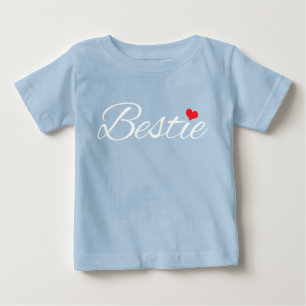 T-shirts Bebê macio do amor de Bestie