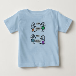 T-shirts Bebê Muito Bonito Roupa Orgânica por RoseWrites