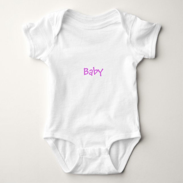 T-shirts Bebê no roxo (Frente)