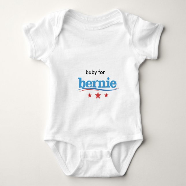 T-shirts bebê para o bodysuit de Bernie (Frente)