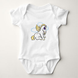 T-shirts Bebê Pegasus com binky - louro