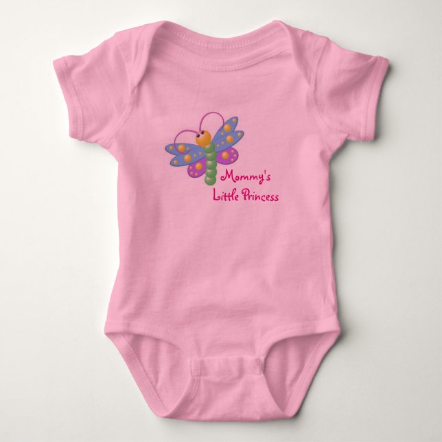 T-shirts Bebê-Roupa-Morte/Borboleta-Cuja (Frente)