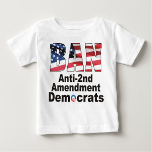 T-shirts Bebê T de Democratas da alteração da PROIBIÇÃO