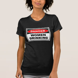T-shirts Bebendo feminino