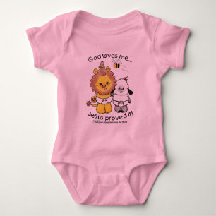 T-shirts Bebês do leão e do cordeiro