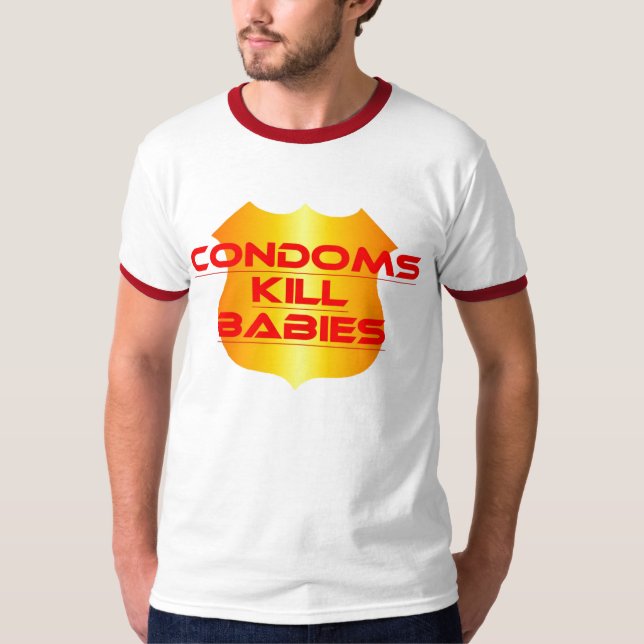 T-SHIRTS BEBÊS DO MATAR DOS PRESERVATIVOS (Frente)