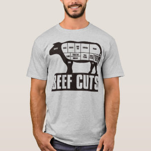 T-shirts Beef_Cuts