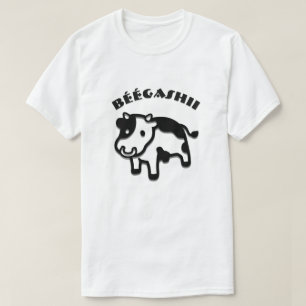 T-shirts Béégashii - vaca dentro