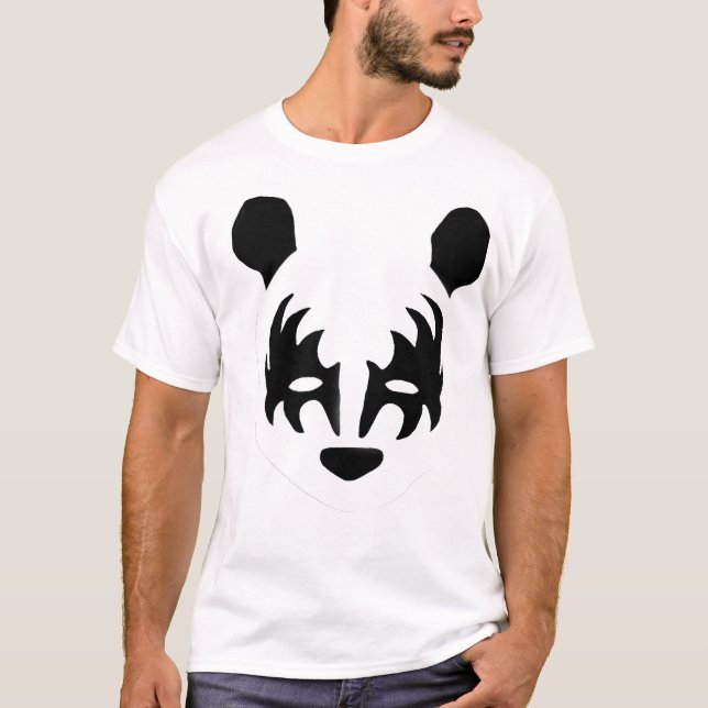 T-shirts Beije a panda (Frente)