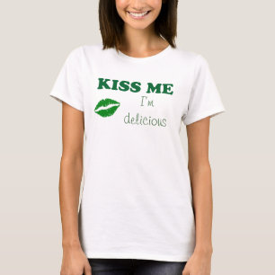 T-shirts Beije-me Estou delicioso