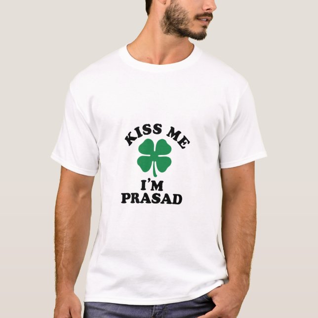 T-shirts Beije-me, Im PRASAD (Frente)