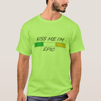T-shirts BEIJE-ME que eu sou ÉPICO