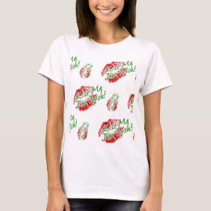 T-shirts Beije-me, sou irlandês (SWAK)