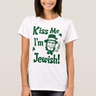 T-shirts Beije-me, sou judeu