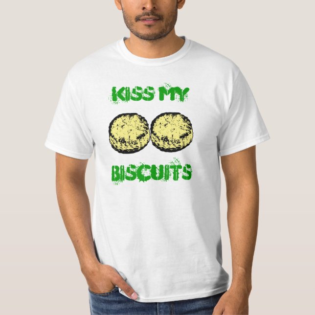 T-shirts Beije meus biscoitos (Frente)