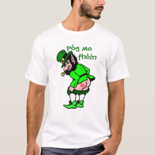 T-shirts Beijo irlandês meu… Póg Mo Thóin