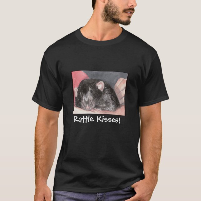 T-shirts Beijos de Rattie! (Frente)