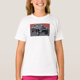 T-shirts Bel 1951 de Chevrolet do preto Aire gasser.