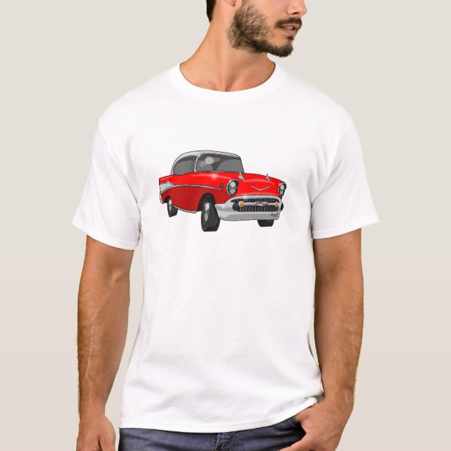 T-shirts Bel Air 1957 de Chevrolet (Frente)