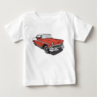 T-shirts Bel Air de Chevrolet - vermelho
