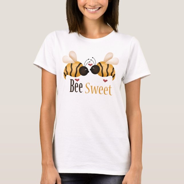 T-shirts Bela Doce Bela Flor Círculo Superior (Frente)
