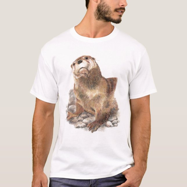 T-shirts Bela manteiga, animal, fauna selvagem, natureza, c (Frente)