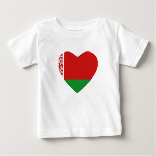 T-shirts Belarus Flag Heart-Shirt