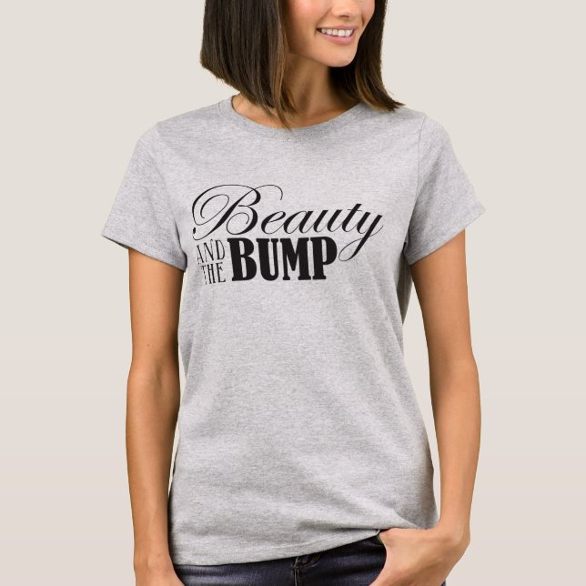 T-shirts Beleza e Bump (Frente)