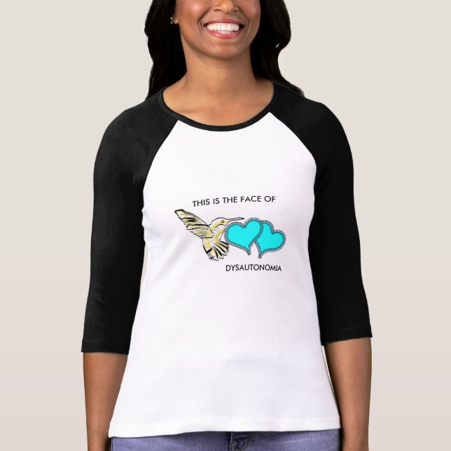 T-shirts Beleza e Dysautonomia (Frente)