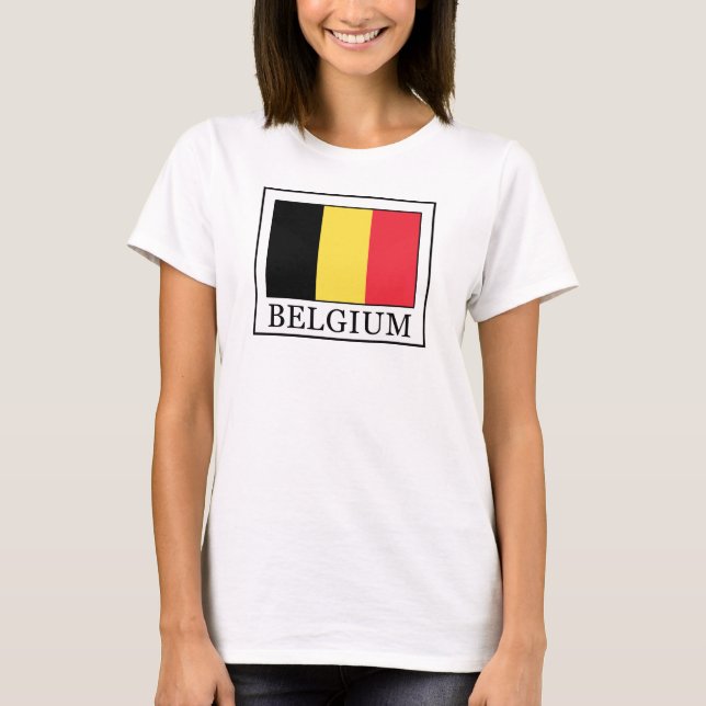 T-shirts Bélgica (Frente)